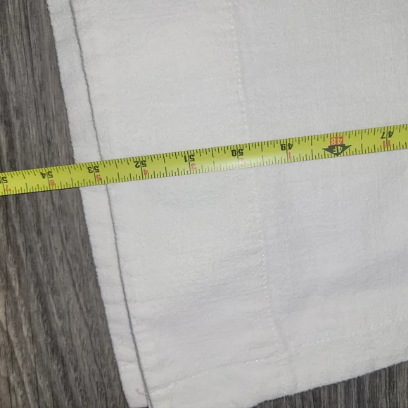 ANTHROPOLOGIE SIZE 14 Elegant White Jumpsuit. USED GOOD CONDITION. - Picture 11 of 15